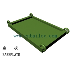 Bailey Steel bridge Baseplate