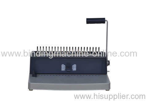 Best value manual office plastic comb binding machine