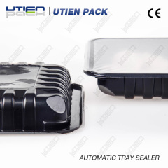 Modified atmosphere vacuum tray sealing machine