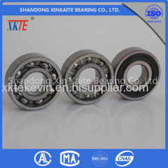 XKTE grinding groove Chrome Steel idler bearing 6310 C3/C4 with large Clearance for mining machine from china supplier