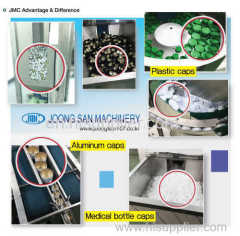 Aluminum bottle cap & closure machine