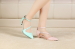 New Arrival Foldable Heeled Ladies Shoes