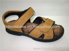 Open toe flat casual men sandals