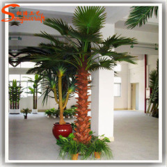 Bent shape trees Styleized Artificial Washingtonia Palm Trees