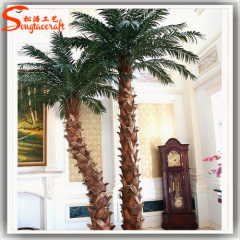 Bent shape trees Styleized Artificial Washingtonia Palm Trees