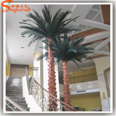 Bent shape trees Styleized Artificial Washingtonia Palm Trees