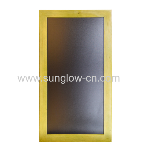 Green Frame Wooden Black Board