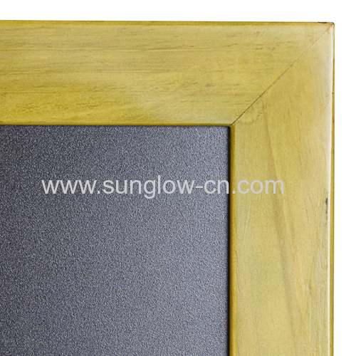 Green Frame Wooden Black Board