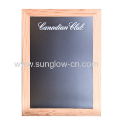 Canadian Club Wooden Black Board