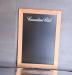 Canadian Club Wooden Black Board