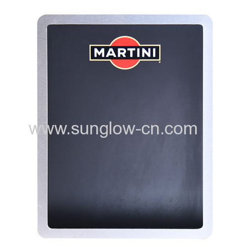 MARTINI Metal Black Board 