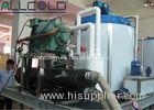 5 Tons / Day Sea Water Flake Ice Machine High Efficiency For Aquaculture Processing