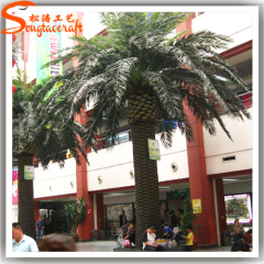 Large outdoor landscaping trees artificial fake canary date palm tree on sale