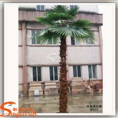 Made in China cheap large fiberglass washingtonia robusta palm tree for sale garden decoration outdoor