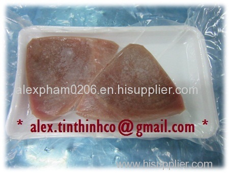frozen tuna steak portion / tuna breaded fish