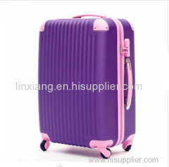 2016 Hot !Candy color ABS good quality hot sell popular luggage trolley children cute style plastic luggage