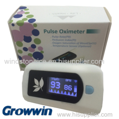 365 DaysX24 Hours Care Pregnant Fingertip Pulse Oximeter Electronic Pulse Massager