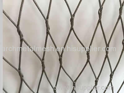 Stainless steel rope mesh