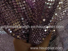 Metallic Fabric Cloth - Round and Octagon Sequin