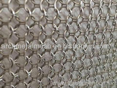 Chain Braid Ring Mesh