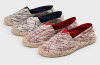 customed design line-soled canvas shoes for men