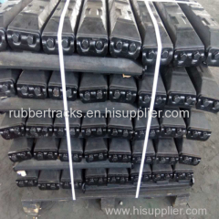 Bolt on/Chain on/Clip on Excavator Rubber Pad for Caterpillar/Komatsu