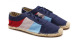 patch color navy espadrille men flat shoes