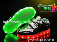 OEM customize men luminous led light shoes adult led light up