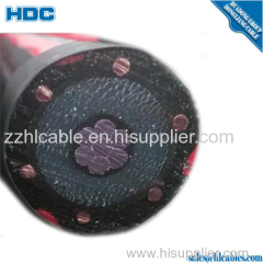 Direct Factory Supply Copper Core PVC Insulated Aerial Concentric Cable