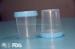 Clear Graduated PP Urine Specimen Cups With Tight Sealing Screw Cap