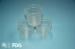 Clinical 140ml Transparent Plastic Urine Specimen Cups for Hospital