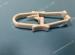 Custom ABS Durable Hosptial Plastic Medical Clamp Clamping Towels
