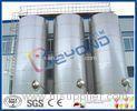 Large Outdoor Stainless Steel Storage Tanks / SUS304 SUS316 Stainless Steel Dairy Equipment