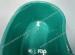 Surgical Green 16oz Disposable Kidney Dish Plastic 500cc for Patient Care