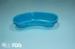 Polypropylene 20oz Blue 700cc Plastic Kidney Dish With FDA Certificate