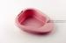ISO 13485 Pink Plastic Bedpan Nonsterile Medical Disposable for Hosptial