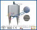 Insulation Coil Type Miller Jacket Stainless Steel Tanks Energy Saving SGS / CE / ISO9001