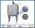 Insulation Coil Type Miller Jacket Stainless Steel Tanks Energy Saving SGS / CE / ISO9001