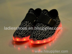 led fashion men flat casual shoes