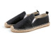 ramie sole shoes espadrilles men flat casual shoes