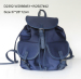 Fashion ladies PU fabric backpack