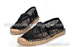 lace ramie sole shoes espadrills men casual shoes