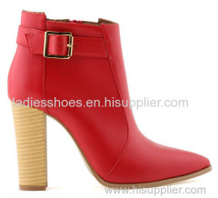 Colorful women fashion high heel leather boots