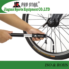 High Quality Pocket Aluminum 6063 Bike Pump Using Hidden Flexible Hose