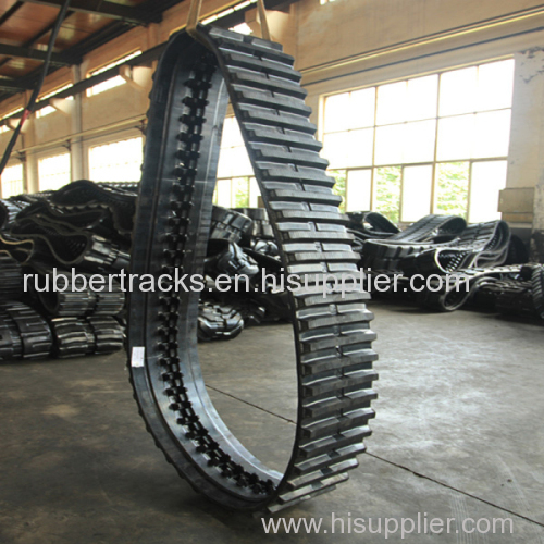 rubber crawler made from natural rubber for Excavator