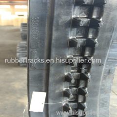 rubber crawler made from natural rubber for Excavator