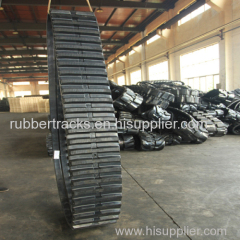 rubber crawler made from natural rubber for Excavator