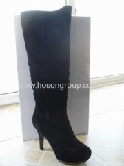 Fashion clip on stiletto heel boots