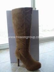 Fashion clip on stiletto heel boots