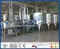 Heat Treated Pasteurized Milk Dairy Processing Plant With Milk Pasteurization Machine